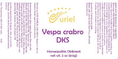 Vespa Crabro Dks Ointment (Vespa Crabro Dks Ointment.)
